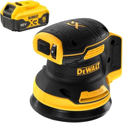 DeWALT Szlifierka mimośrodowa 125mm 18V 1x 5,0Ah DCW210