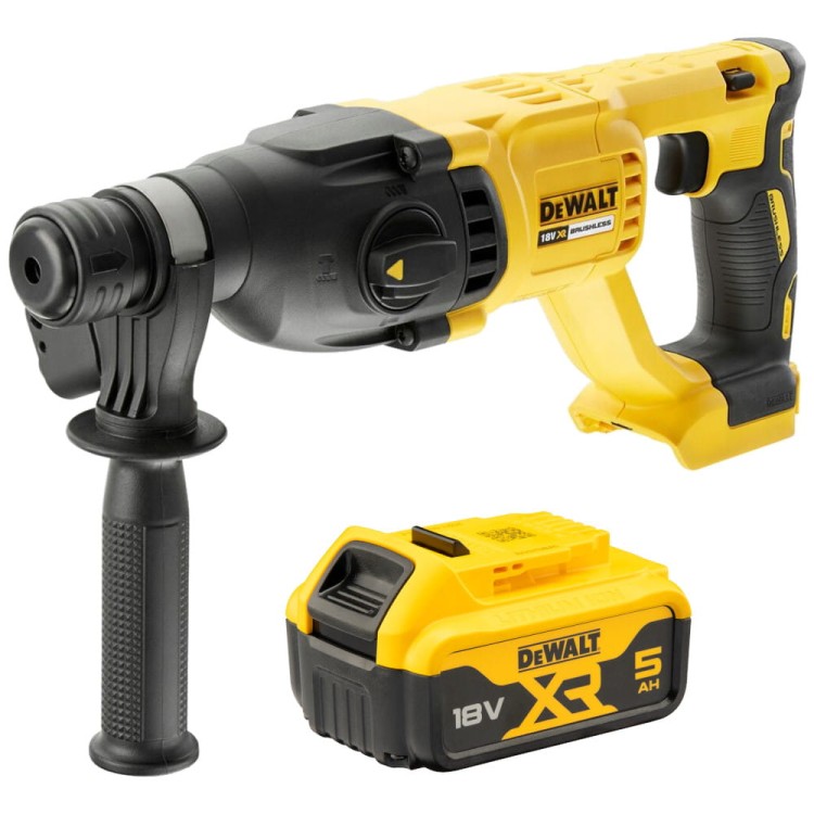 DeWALT Młotowiertarka akumulatorowa 18V 1x 5,0Ah SDS-Plus DCH133