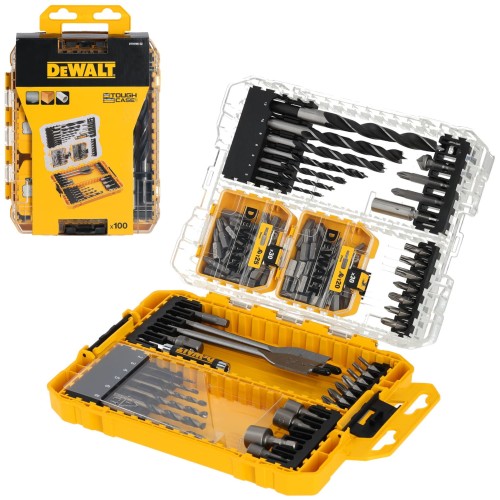 Zestaw bitów i wierteł w kasecie ToughCase 100el. DeWALT DT70785