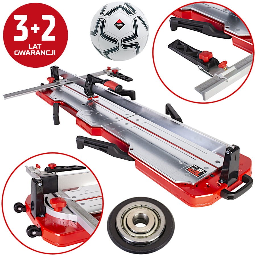 RUBI TP-125 S Przecinarka ręczna do glazury 125cm + Piłka