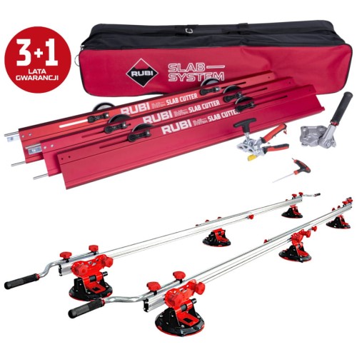 RUBI 16900 Przecinarka ręczna Slab Cutter G3 + Przenośnik