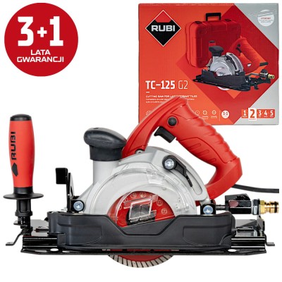 Pilarka tarczowa do płyt wielkoformatowych 1250W TC-125 G2 Rubi 51951