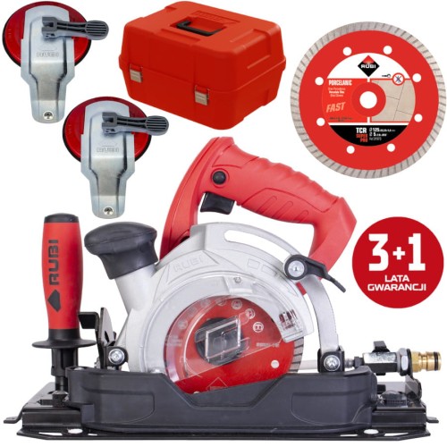 RUBI TC-125 Pilarka tarczowa do dużych formatów + akcesoria