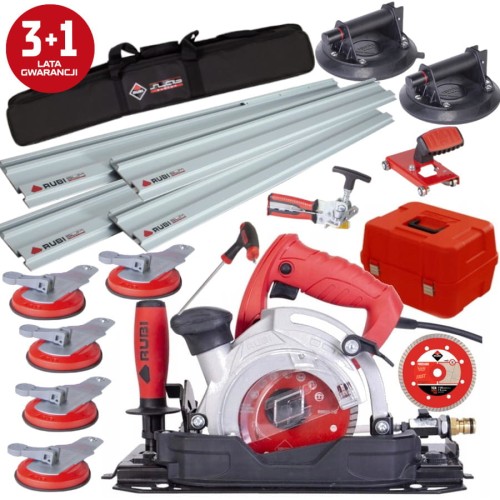 RUBI Pilarka tarczowa TC-125 + Slim Cutter Plus + akcesoria