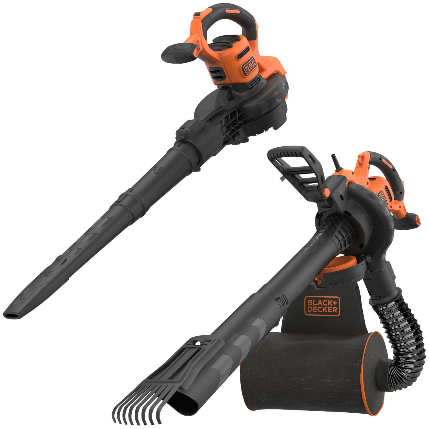 Odkurzacz ogrodowy do liści Dmuchawa 3000W Black Decker BEBLV301