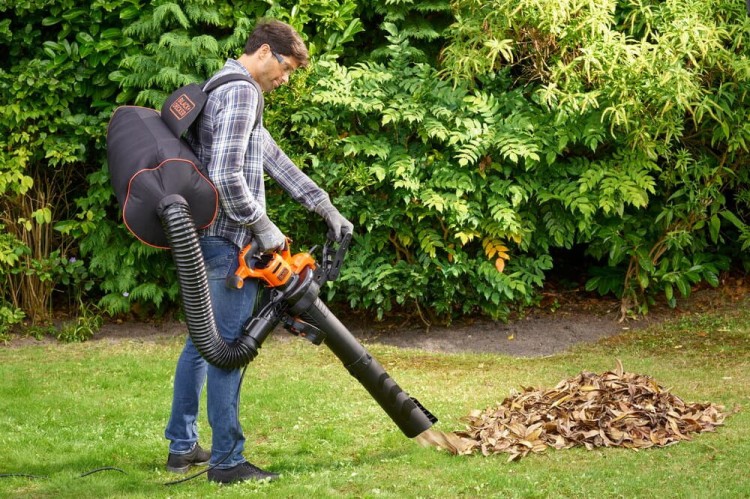 zastosowanie odkurzacza do liści Black Decker BEBLV301