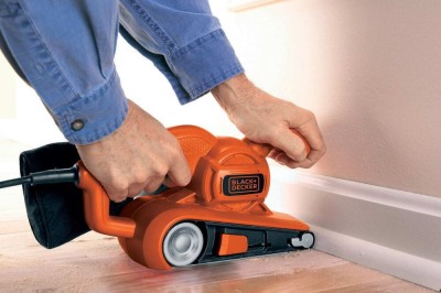 Szlifierka taśmowa Black Decker KA86 zastosowanie