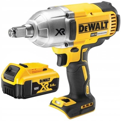 Klucz udarowy akumulatorowy DeWALT DCF899HN 18V XR 1/2" 950Nm + Aku 5 Ah