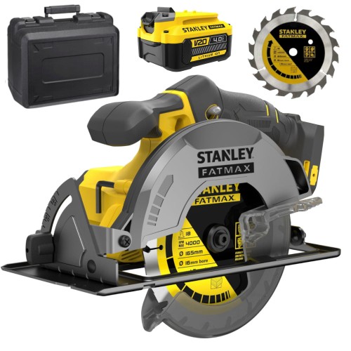 STANLEY SFMCS500 Pilarka tarczowa 18V 165mm FatMax V20 4.0Ah kufer