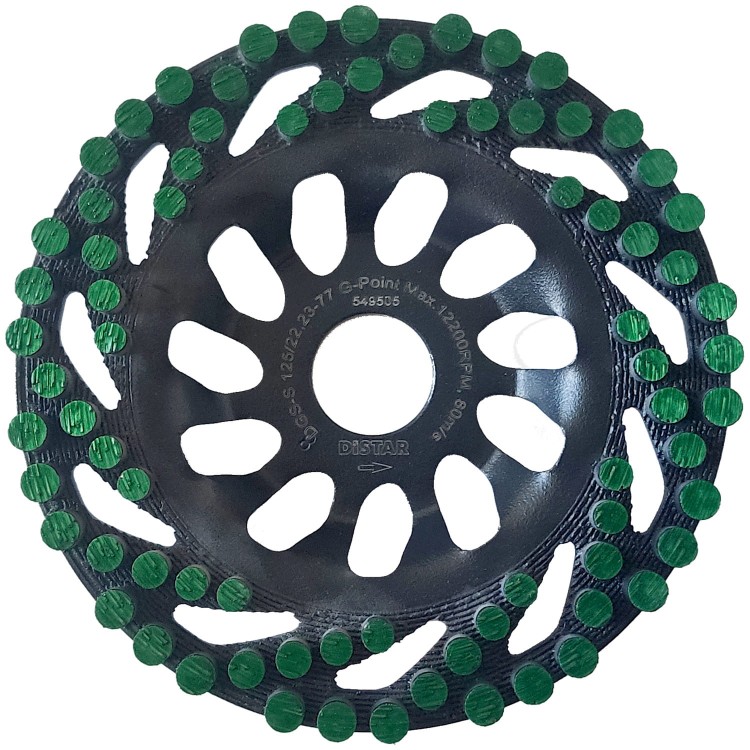 DISTAR Tarcza garnkowa diamentowa DGS-S Green Point