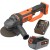 BLACK DECKER BCG720 Szlifierka kątowa 18V 125mm + aku 4Ah + ład