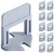 Klipsy do systemu poziomowania RLS 4,8mm zestaw 250szt. Raimondi 180BAS48B0250