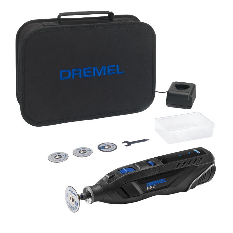 Narzędzie wielofunkcyjne akumulatorowe Dremel 8260 + akcesoria 5el.