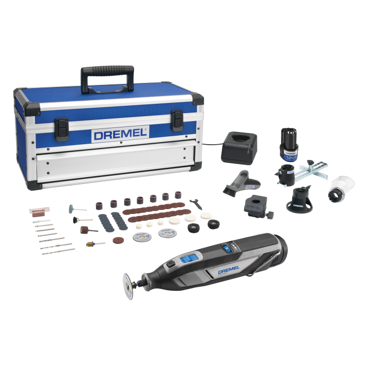 Narzędzie wielofunkcyjne akumulatorowe Dremel 8240 + akcesoria 65el.