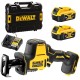 Akumulatorowa piła szablasta lisica 18V 2x5Ah walizka DeWALT DCS367P2