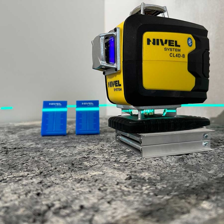 zastosowanie lasera krzyżowego NIVEL SYSTEM CL4D-B