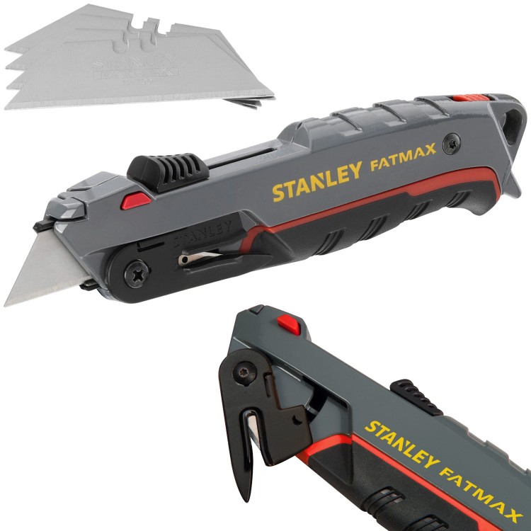 Nóż z automatycznie chowanym ostrzem 165mm Stanley FatMax 0-10-242