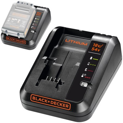 Szybka ładowarka do baterii, akumulatorów 18V 54V Black Decker BDC2A
