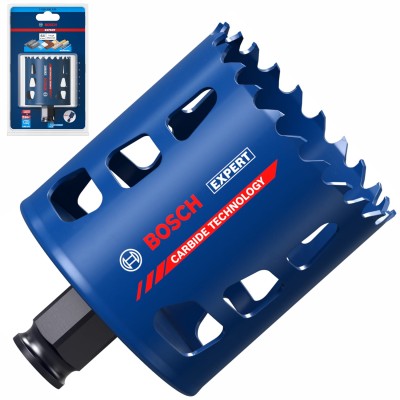 Otwornica Expert Multi Material PC Plus 64mm do drewna stali PCV Bosch