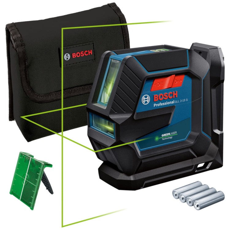 Laser liniowy Bosch GLL 2-15 G