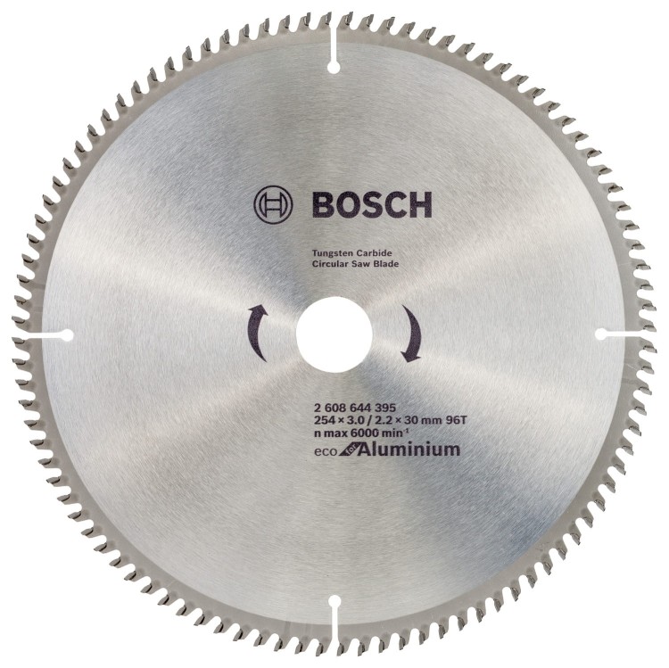 BOSCH Tarcza pilarska do aluminium 254 x 30mm 96z
