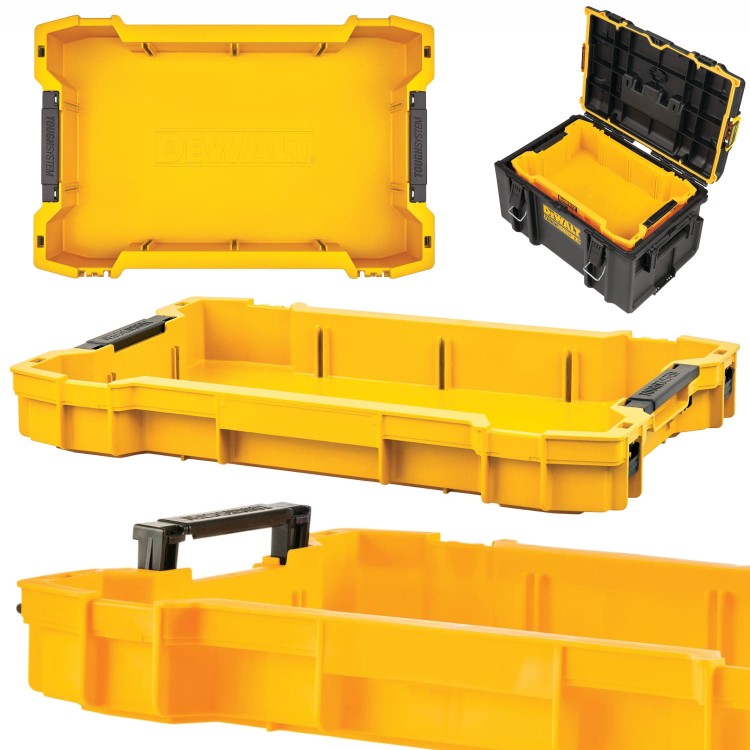 Taca płytka wewnętrzna do walizek ToughSystem 2.0 DeWALT DWST83407