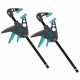 Mini ścisk jednoręczny EHZ / 40-110 mm 2 szt. Wolfcraft 3455100