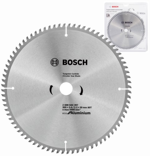 Tarcza pilarska 305x30mm 80z Eco for Aluminium BOSCH 2608644397
