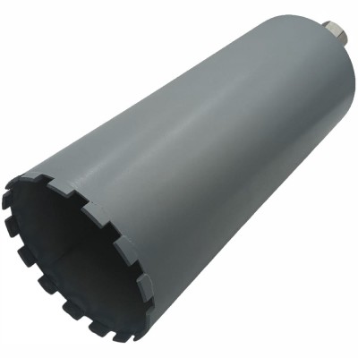 Diamentowe wiertło koronowe Tytanium 225x450mm 1.1/4" Wolfmann BA-225X450-1