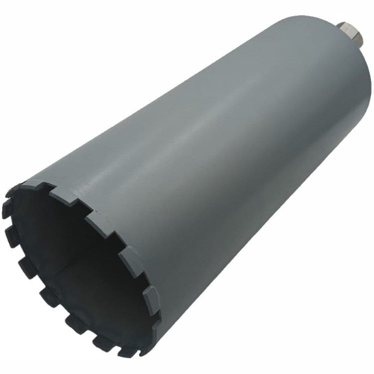 Diamentowe wiertło koronowe Tytanium 225x450mm 1.1/4" Wolfmann BA-225X450-1