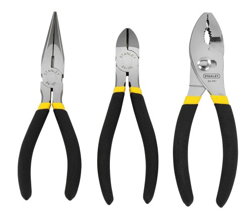 Szczypce BASIC zestaw 3szt Stanley