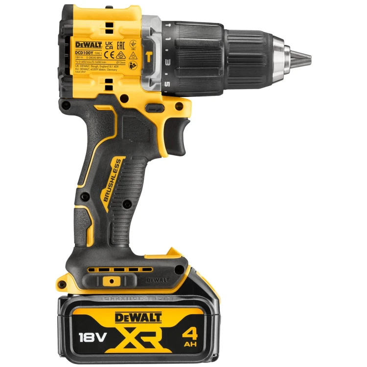 Wiertarko wkrętarka udarowa DeWalt DCD100YM2T