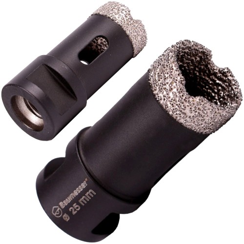 Otwornica / Wiertło diamentowe do ceramiki, gresu 25mm M14 Baumesser
