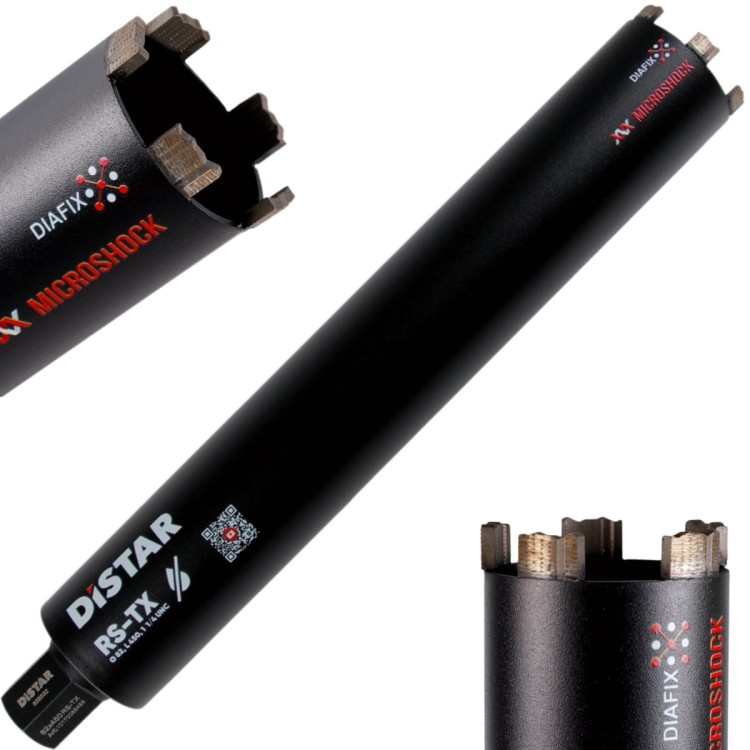 DiStar Wiertło diamentowe na sucho DDS-W RS-TX 82x450mm 1 1/4