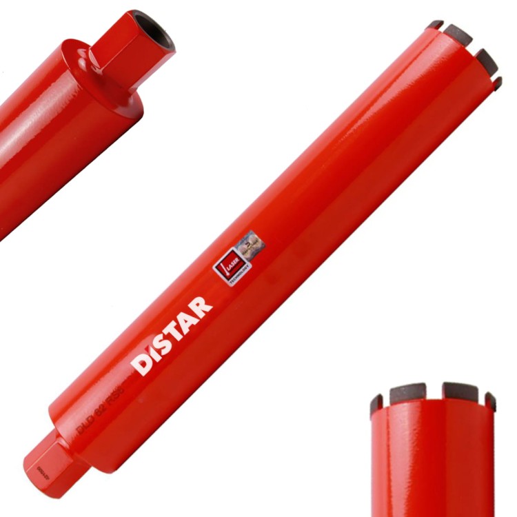 Wiertło diamentowe DDS-W 82X450mm 1/4 UNC DLD 82 RS6 Distar