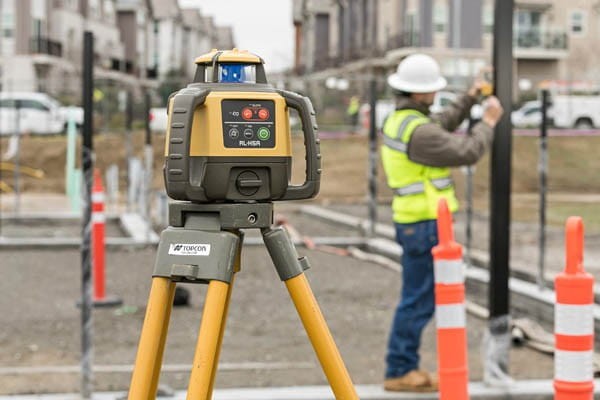 Topcon RL-H5A Niwelator laserowy obrotowy + czujnik laserowy