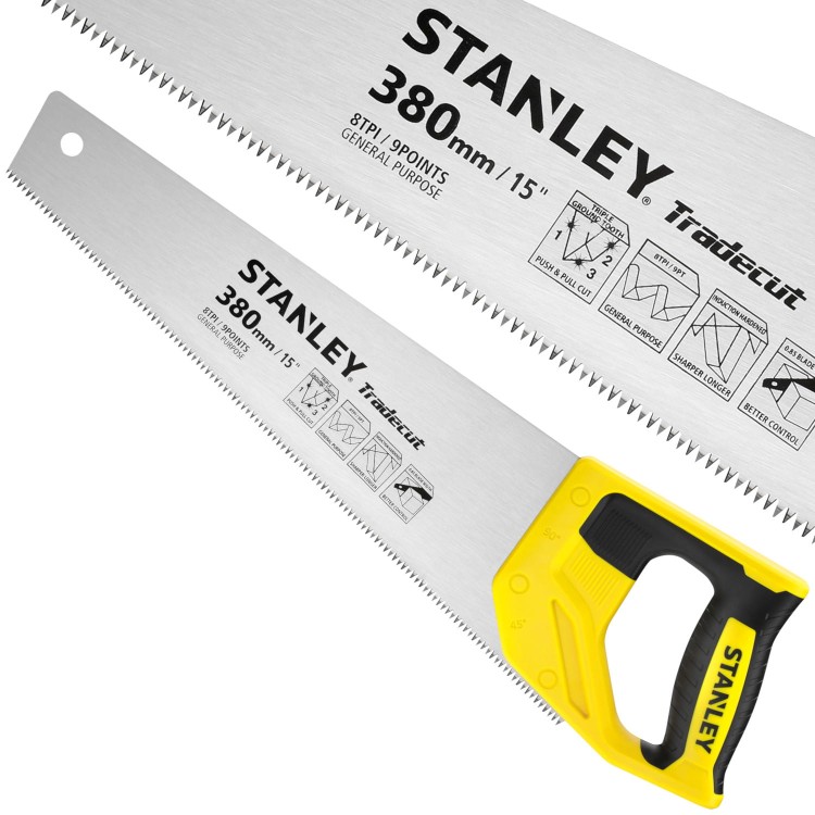 Piła ręczna TradeCut płatnica 380mm 7TPI Stanley STHT20348-1