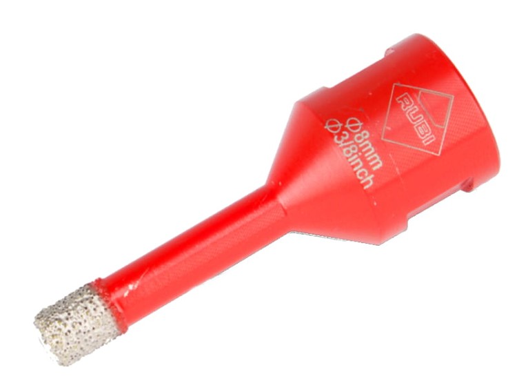  RUBI wiertło dry gres Ø 8 mm wiertło diamentowe na sucho
