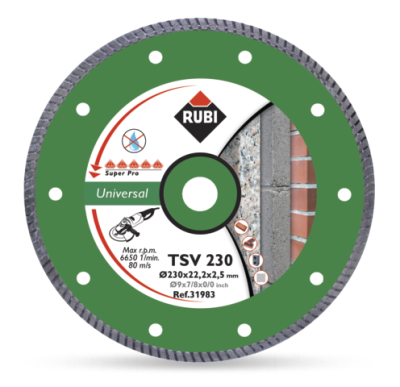 RUBI TSV 125 SUPERPRO tarcza diamentowa