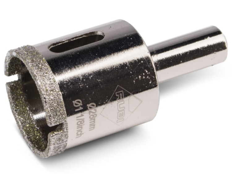 RUBI wiertło easy gres Ø 28 mm wiertło diamentowe na mokro
