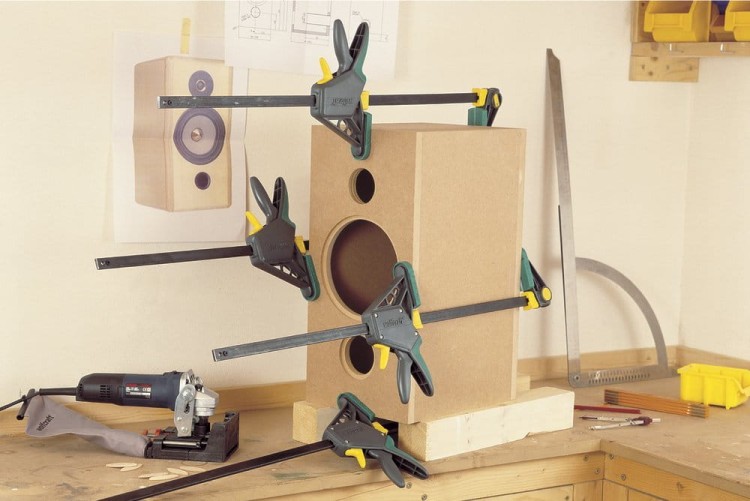 WOLFCRAFT 3034000 ścisk jednoręczny EHZ Pro 100 mm / 915 mm