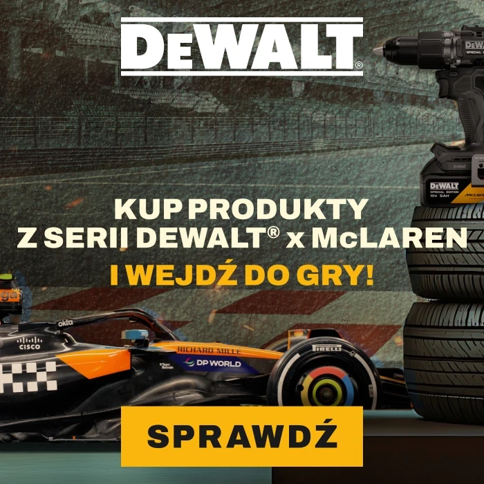 Promocja Dewalt x McLaren