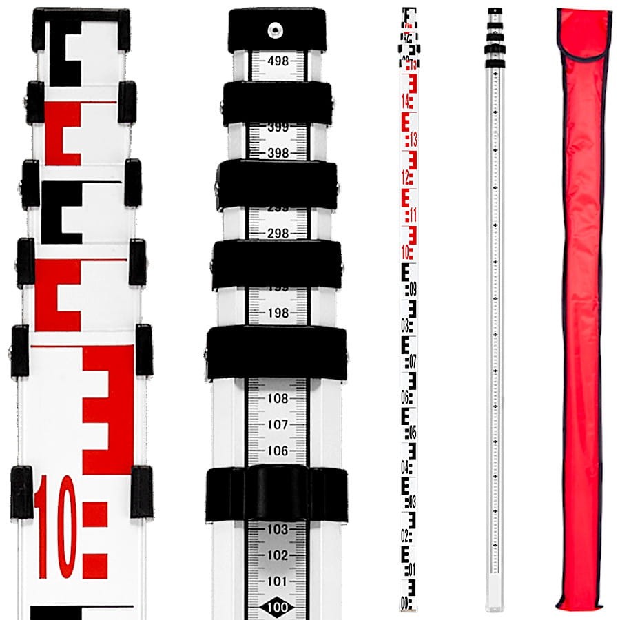 Łata niwelacyjna 7m z pokrowcem GT-700