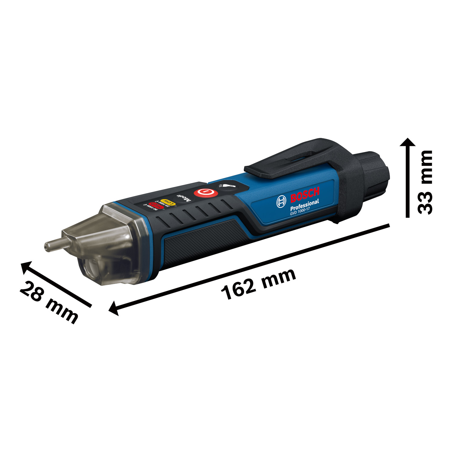 Miernik napięcia bezdotykowy 1000V Bosch GVD 1000-17