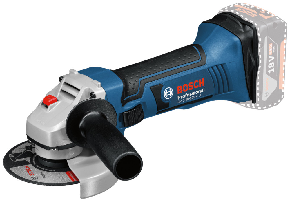 BOSCH GWS 18-125 V-LI PROFESSIONAL