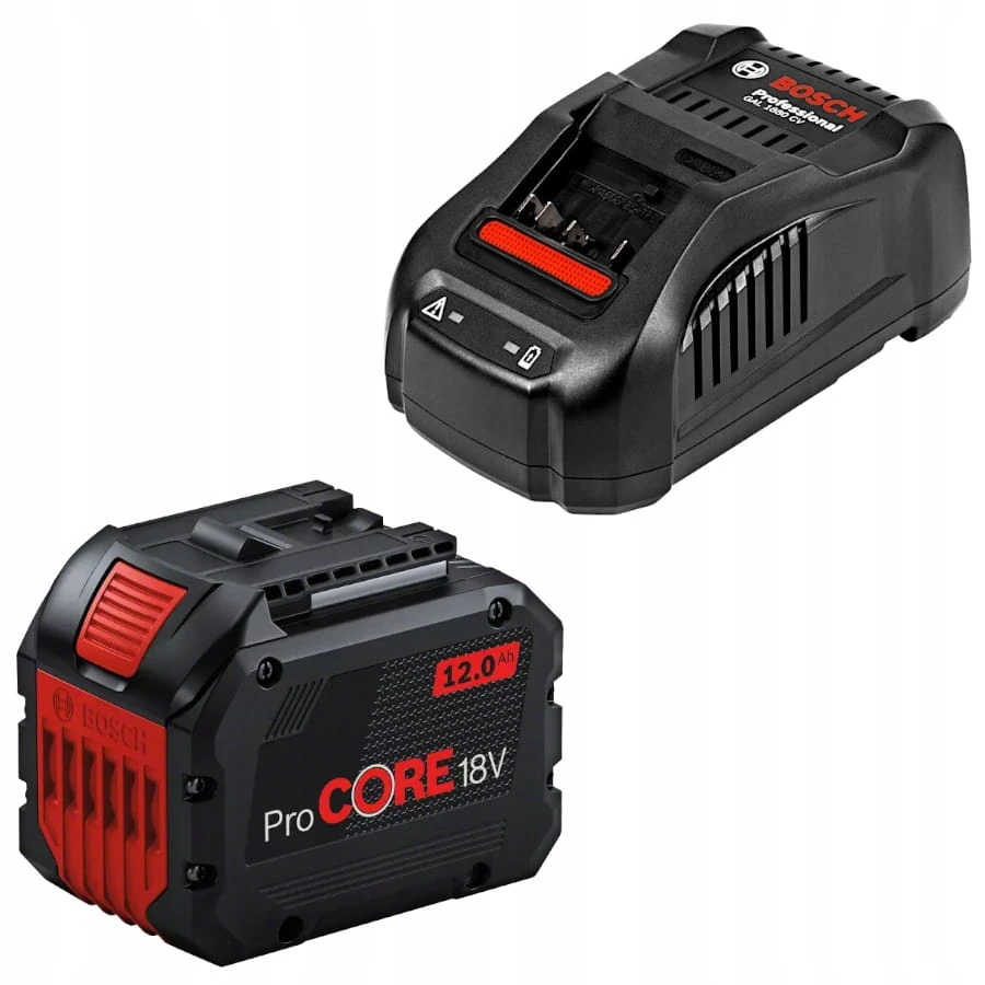 Akumulator PROCORE 18V 12.0Ah PROFESSIONAL Bosch + Ładowarka GAL 1880 CV 8A