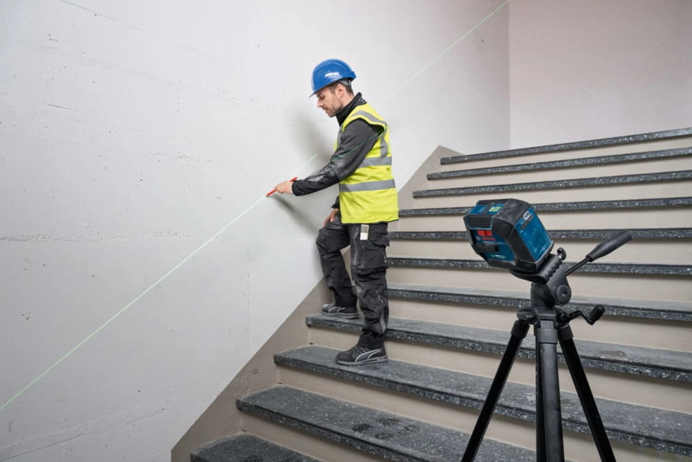 zastosowanie lasera krzyżowego Bosch 0601065600