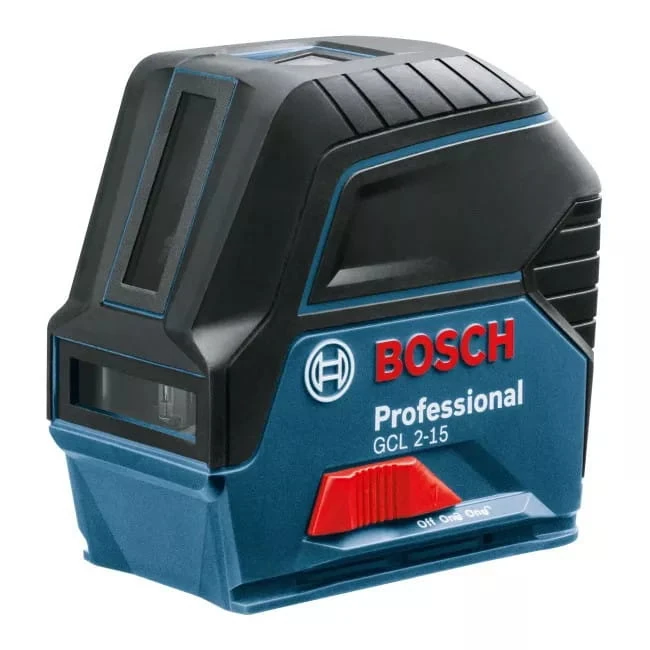 BOSCH 0601066E00 Laser krzyżowy wiązka czerwona 15m + uchwyt, akcesoria