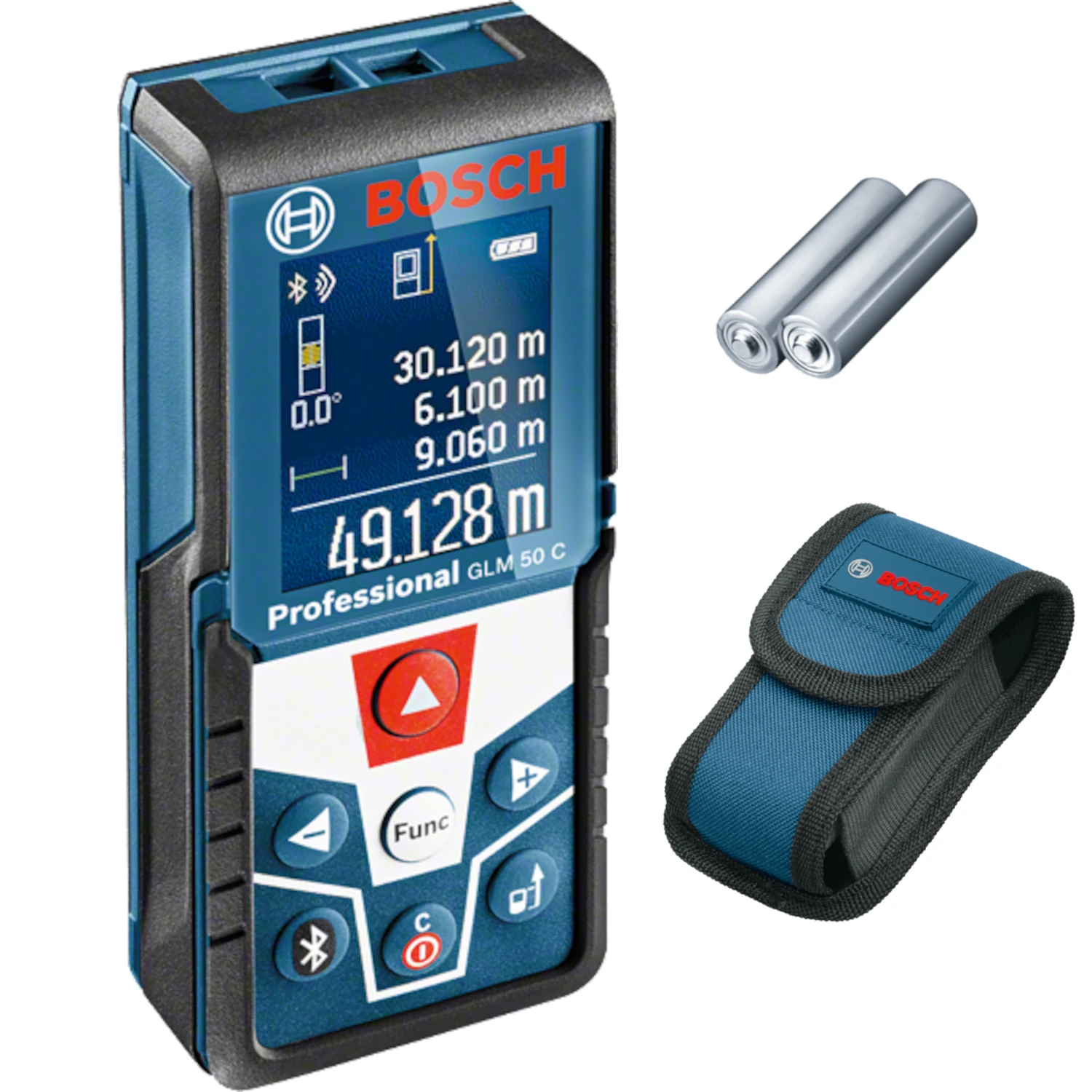  Dalmierz laserowy 50m cyfrowy GLM 50C z bluetooth Bosch 0601072C00