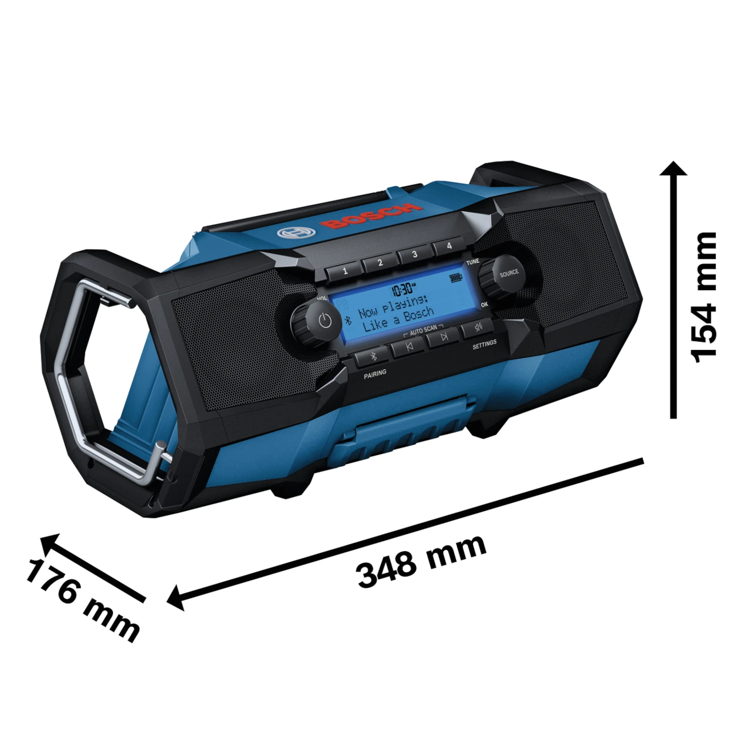 Radio budowlane akumulatorowe PRO GPB18V-3SC Bosch 06014A3300